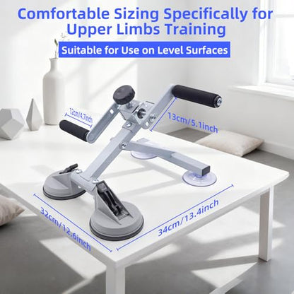 Hand Bike for Physical Therapy, 3 Modes Arm Bicycle Exerciser | Portable Tabletop Hand Bicycle Exerciser, Adjustable Resistance, for Arm/Shoulder/Wrist, Home/Office Use (with Rehab Gloves) - color: 3 Functions