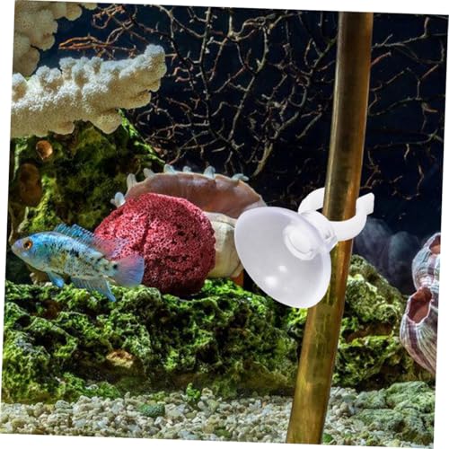 POPETPOP Aquarium Rim Clamp Soft Aquarium Tank Water Filler Cup Clips Tank Hose Holder