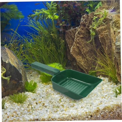 SUPVOX Multifunctional Fish Tank Sand Shovel Handheld Cleaning Tool for Gravel and Sediment Removal Aquarium Scoop for Easy Maintenance of Planted and Sand Tanks