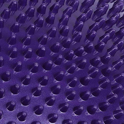 2PCS Balance Disc Inflated Wobble Cushion, Wiggle Seat Balance Pad Purple Soft Yoga Balance Board Without Inflator Pump for Exercisehome Yoga Balance Stability Training