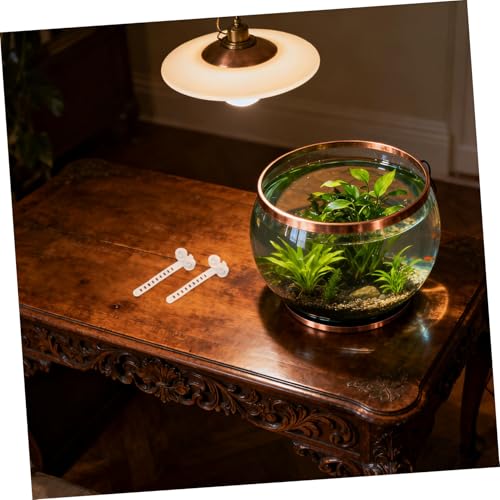50pcs Aquarium Suction Cups with Cable Straps for Secure Attachment of Air Hose and Filter Tubes in Fish Tanks, Sturdy Plastic Hose Holders Compatible with Aquarium Planters