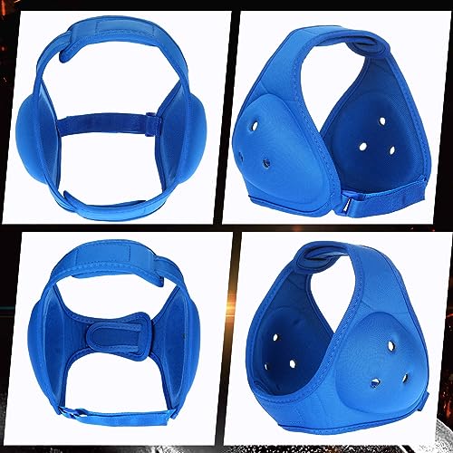 Jerify 2 Pcs Wrestling Headgear for Kid Youth, Blue - color: Blue