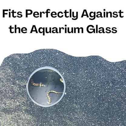 Aquarium Underground Tunnel Cave Natural Curve | Viewing Fish & Shrimp Under Gravel Tunnel | Fish Tank Decor Decoration Hideout Perfect for Corydora Catfish, Kuhli Loach, Pleco