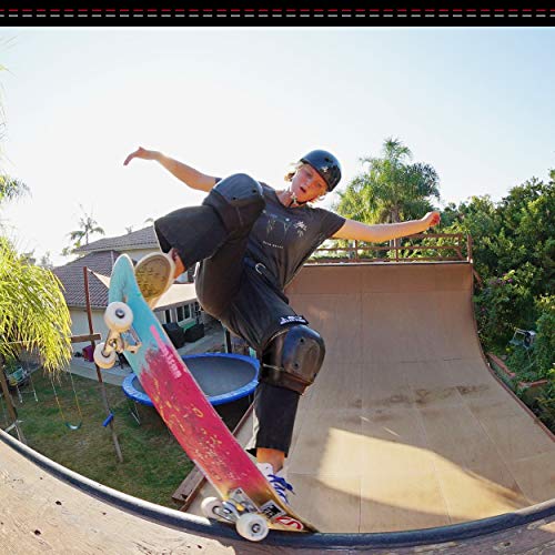 187 Killer Pads Slim Knee Pad for Skate and Skateboarding - color: Black, size: Large