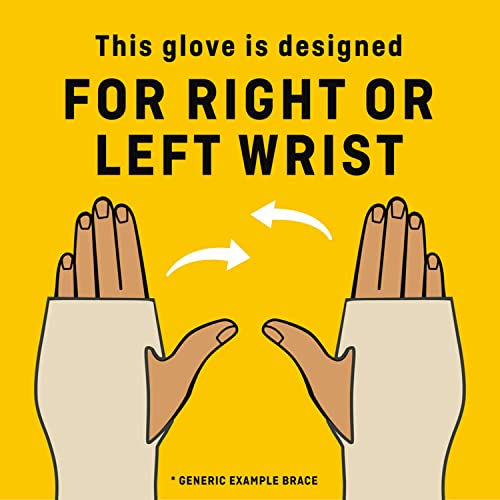 Futuro Hand and Wrist Compression Glove, Provides Support and Compression to Arthritic and Painful Hand Joints, Small/Medium, Beige (Pack of 12) - size: Small/Medium (Pack of 12)