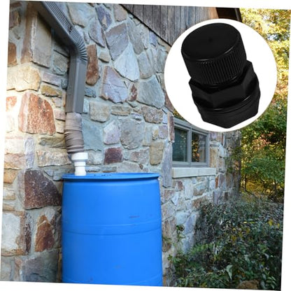 Cabilock PVC Tank Adapter for Barrels Threaded Water Tank Connector Hose Fitting for Rain Buckets and Aquariums Leakproof Design for Efficient Water Storage