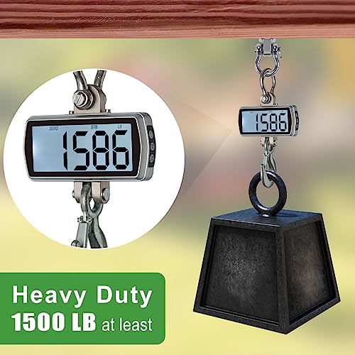Heavy Duty Swing Hangers with Bearings - Set of 4 Stainless Steel 304 Screw Brackets for Hanging Chairs, Swings, Hammocks, Punching Bag - Indoor & Outdoor Use - 1500LB Capacity | Climbing Frame Wooden Beam,Stainless Steel,Ball Bearing,Hanging Chair Punchi