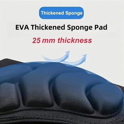 4pcs Universal Men's and Women's Knee and Elbow Equipment Set - Adjustable Cushioning Pads, Made of Moisture-Wicking Fabric - size: Small