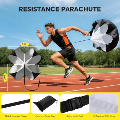 KMFurnilaAgility Ladder Speed Training Equipment Set