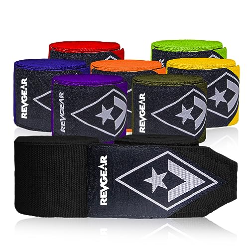 Revgear 2-Inch Wide Elastic Hand Wrap - color: Black