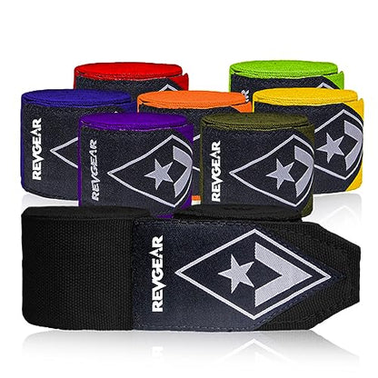 Revgear 2-Inch Wide Elastic Hand Wrap - color: Black