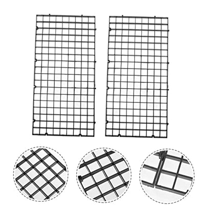 10pcs Aquarium Grid Divider Tray Isolation Panels for Fish Tanks Easy to Cut and Splice for Breeding and Separation of Fish