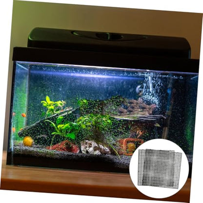 balacoo 4Sets Fish Tank Divider Plastic Grid Separator for Aquarium Escape Panels with Clamps for Fish and Pet Enclosures