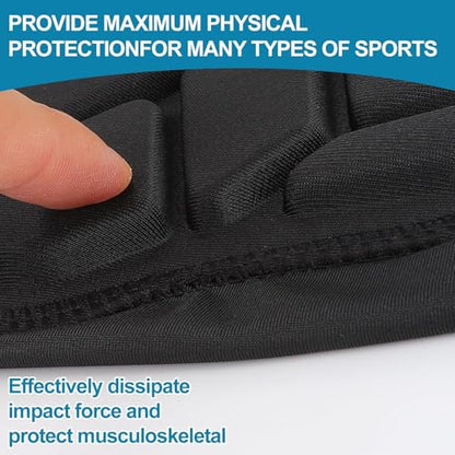 Youth Padded Arm Sleeve Elbow Forearms Commpression Pads Protection for Football Basketball Volleyball - size: XX-Large