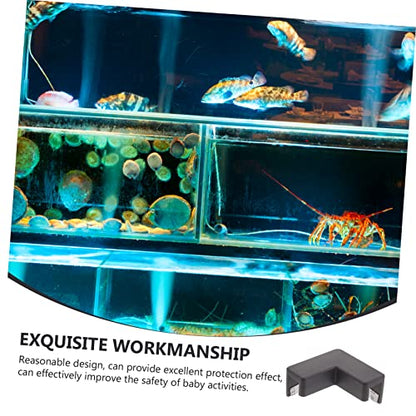 6pcs Fish Tank Corner Guards Soft Bumpers for Desk Aquarium Safety Easy to Install Protects Boys and Girls from Edges