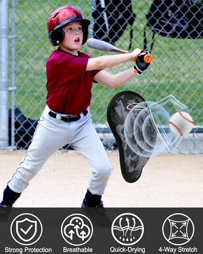 Roadbox Youth Boys Compression Shorts with Protective Cup Baseball Football - color: 2pack Black+white(1 Cup), size: Medium