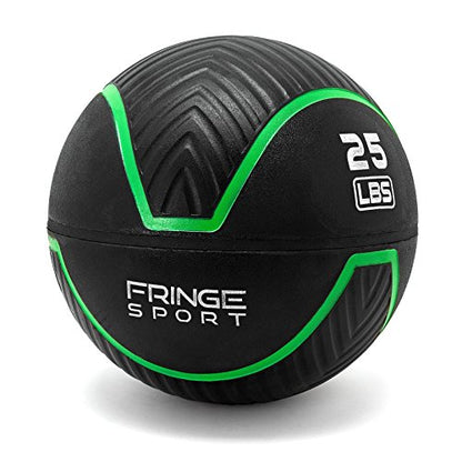 FringeSport Indestructible Medicine Ball/Ultra Durable Weighted Medicine Ball for Slamballs, Wallballs, and WODs