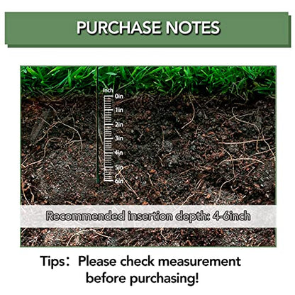 12 Pack Plant Support Stakes, 16 Inch Plant Stakes for Outdoor Plants, Peony Cages and Supports, Peony Cage with 15 Pcs Twist Ties, Flower Stakes Peonies Support Cages for Plants