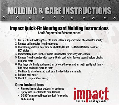 Impact Custom Professional All Sports Mouthguard - Graffiti Series (Black, Adult 14+ Years) - color: Black, size: Adult 14+ Years