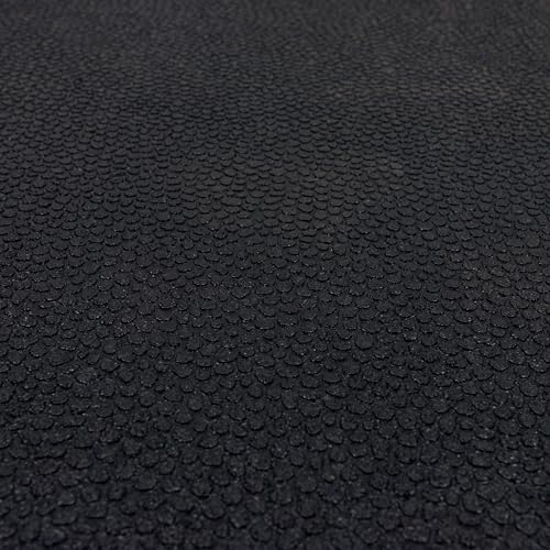 Mohawk Home Heavy Duty Rubber Stall Mat - Gym Floor- Under Dog Crate - All Purpose Utility 3' x 4' - 1/2" Thick - Solid Texture - size: 3' x 4' (Rectangular)
