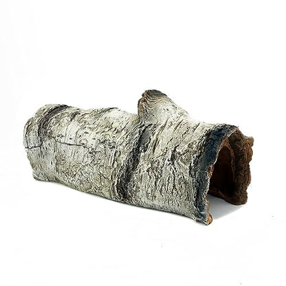 Aquarium Resin Bark Terrarium Decor, Lizard, Snake or Reptile Hide,Lizard, Spider and Aquarium Fish Hide Cave (Medium Bark A)