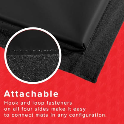 We Sell Mats Folding Exercise Mat - 2" Thick X-Large 4x8' - color: Black