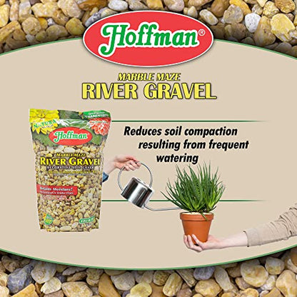 Hoffman 14202 Marble Maze River Gravel, 2 Quarts