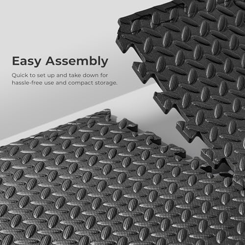 Sunny Health & Fitness Durable Multi-Use Floor Mats for Home, Gym & Play - style: 6 FT x 4 FT