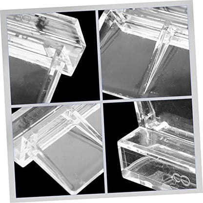 GALPADA 16pcs Fish Tank Lid Supports Easy Install Acrylic Cover Racks for Aquariums Sturdy Holders for Tank Lids Safe for Fish and Pets Convenient Cleaning Accessory