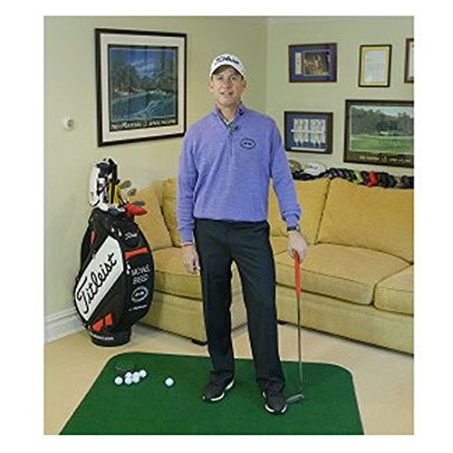 Big Moss Golf The Country Club 610 V2 6'X10' Practice Putting Chipping Green with 4 Cups