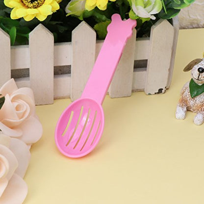 3pcs Sifter Hamster Poop Scooper Sand Bath Scoop Litter Scoop Sandbox Hamster Bedding Pet Tools