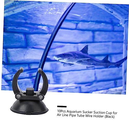 TEHAUX 10pcs Fish Tank Cup Aquarium Cups Airline Clip Airline Holder