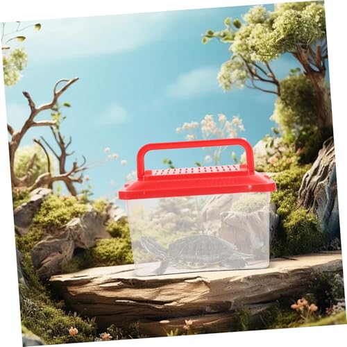 Fish Transport Container Small Aquariums Goldfish Tank Handheld Fish Tank Crab Carrier