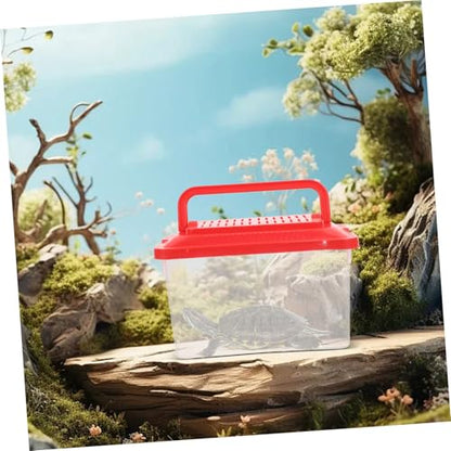 Fish Transport Container Small Aquariums Goldfish Tank Handheld Fish Tank Crab Carrier