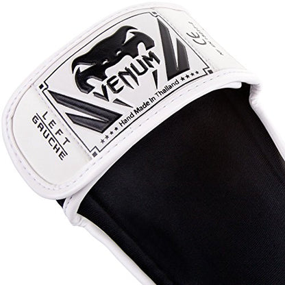 Venum Elite Standup Shin Guards - color: Khaki/Black, size: Large