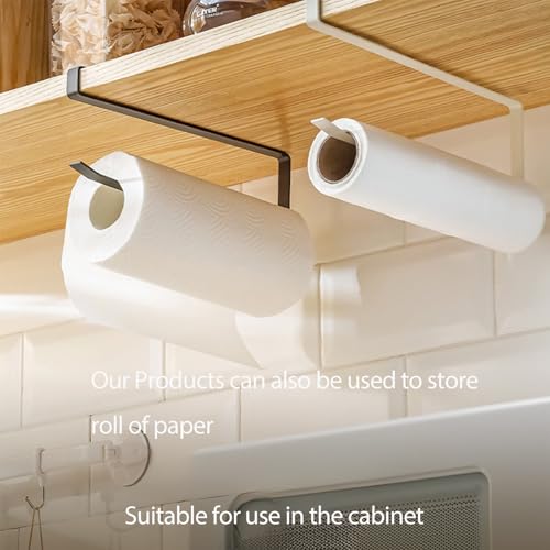 Tumbler Lid Organizer, Tumbler Lid Hook for 0.6-0.8 inch Cabinet Shelves, Space Saving Cup Lid Holder Under Cabinet Hook Up to 12-15 Lids, Storage Rack for Kitchen, Black