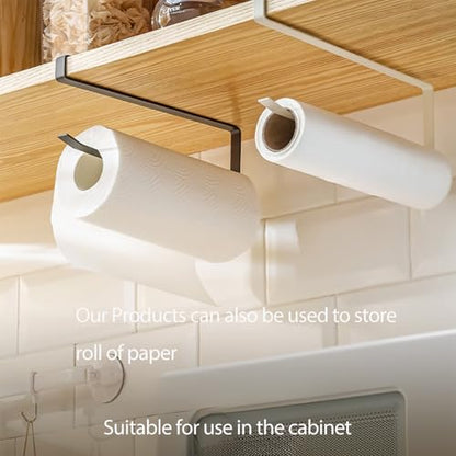 Tumbler Lid Organizer, Tumbler Lid Hook for 0.6-0.8 inch Cabinet Shelves, Space Saving Cup Lid Holder Under Cabinet Hook Up to 12-15 Lids, Storage Rack for Kitchen, Black