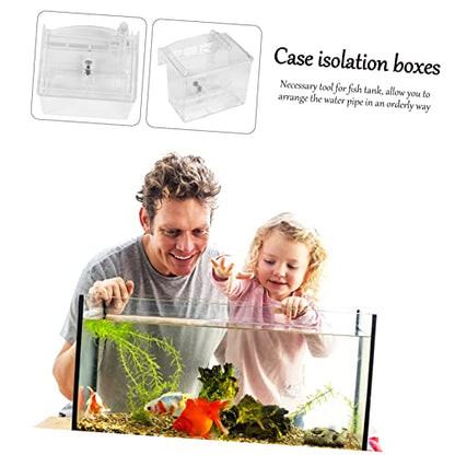 BESPORTBLE 1Pc Aquarium Breeding Box Hanging Fish Isolation Incubator for Breeding Lightweight Design for Fish Shrimp and Turtles