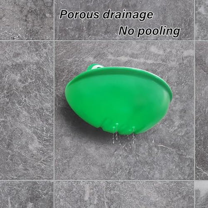 Frog Habitat with Suction Cup, 2 Pcs Cute Fish Tank Accessories Frog Dish Holder Frog Decor Frog Terrarium Decor for Tree Frog Toad Tadpole, Plastic, Green