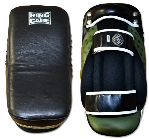 Ultima MiM Foam Leather Curved Thai Pad, for MMA, Muay Thai, Kickboxing
