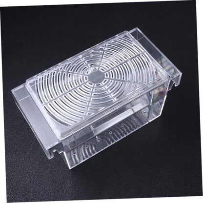 Beaupretty Breeding Box Acrylic Aquarium Fish Isolation Tank Hatching Incubator for Guppy Betta Fry Fish Tank Breeder Suitable for Aquarium