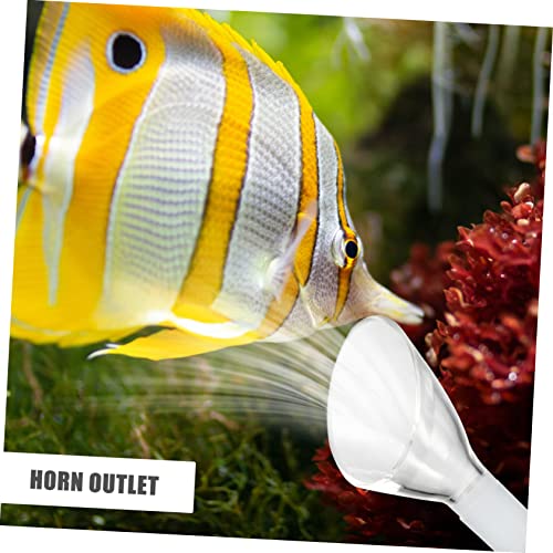 Sosoport Submersible Water Pump for Fish Tank Aquarium Nozzle Fish Tank Water Outlet Outflow Pump Nozzle Acrylic Fitting