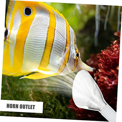 Sosoport Submersible Water Pump for Fish Tank Aquarium Nozzle Fish Tank Water Outlet Outflow Pump Nozzle Acrylic Fitting