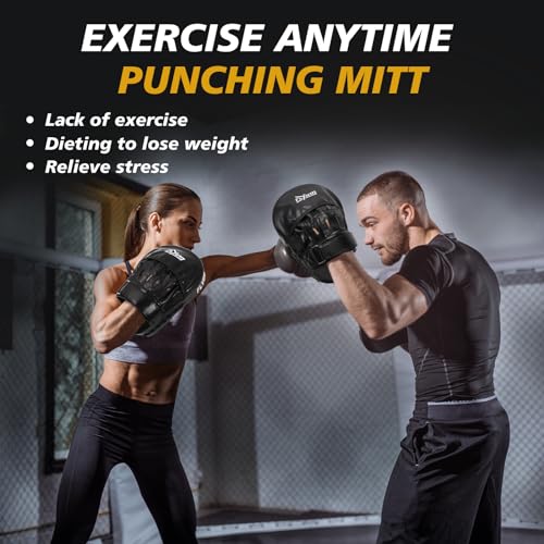 Boxing Curved Focus Punching Mitts for Men,Women