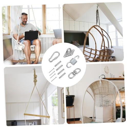 Swing Hanger for Hammock Chair Set, Heavy Duty 500lb Stainless Steel