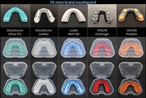 Mouth Guard Case Lip Guard Mouthpiece Case for Most Brand Mouthguard - style: Mouthguard Case/1pc