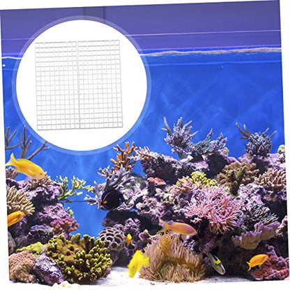Totority 10pcs Fish Tank Divider Aquarium Isolation Panel Grid Divider for Compartmentalizing Fish Tanks for Projects and Turtle Habitats