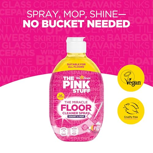 Stardrops The Pink Stuff The Miracle Floor Cleaner Spray 25 Fl Oz - size: 25 Fl Oz (Pack of 1)