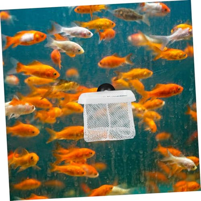 SUPVOX 5pcs Aquarium Breeding Net with Cups Fish Tank Mesh Separator for Fry and Shrimp Easy to Install Protective Net for Fish and Newborns