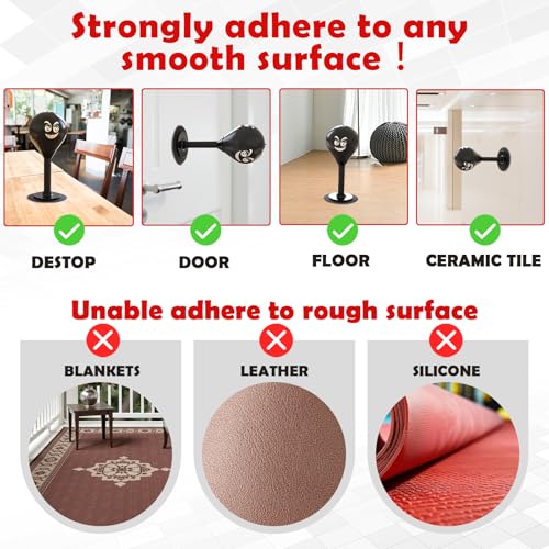 Desktop Punching Bag with Suction Cup - Punch Away Stress, Heavy Duty Office Desk Stress Ball for Adults & Kids, Fun Boxing Toy for Coworkers, Friends - color: bblack